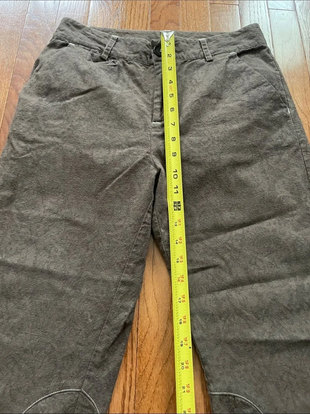 Feral Childe Brown Straight Leg Pants Women’s Sz Medium